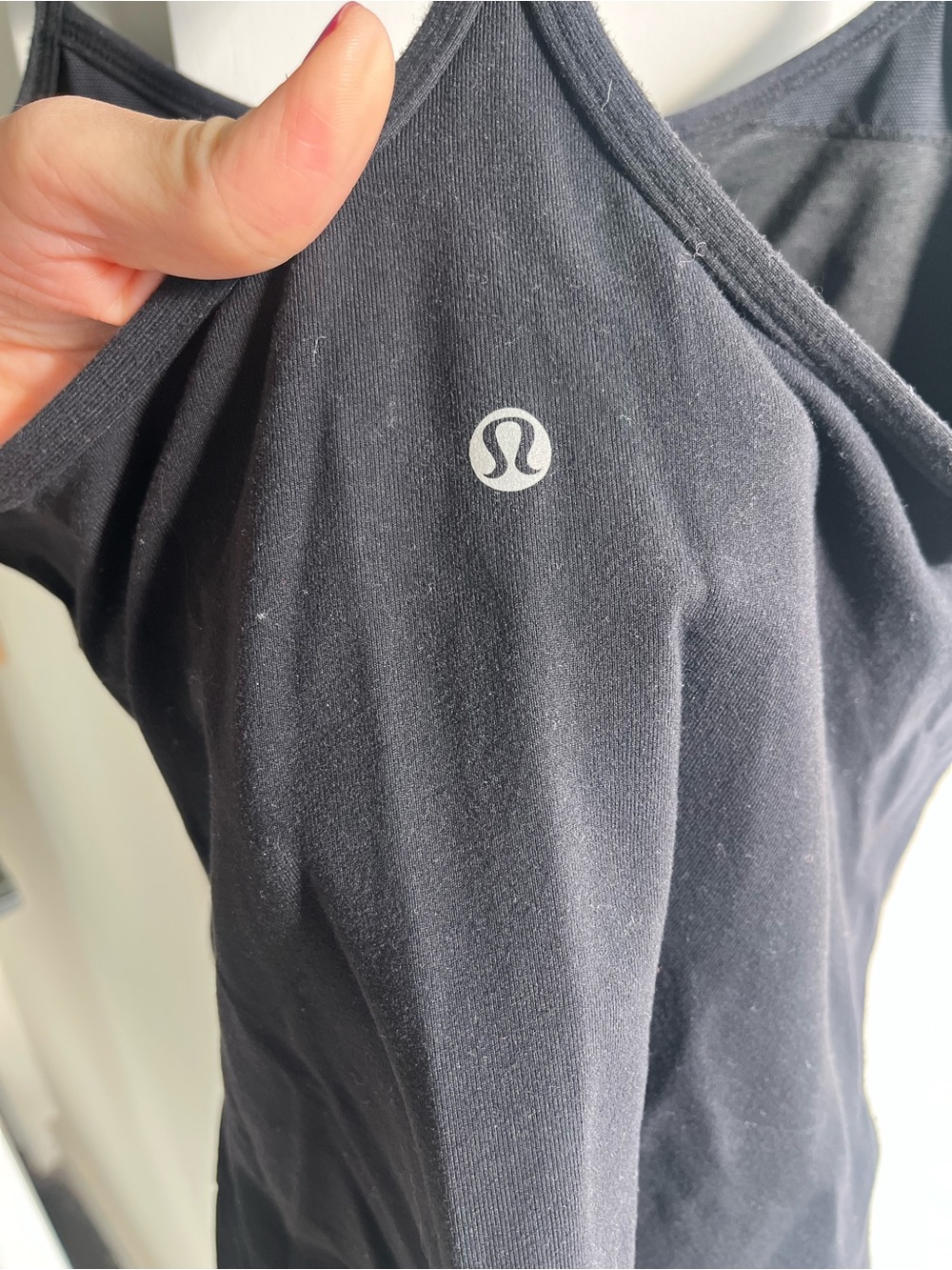 lululemon athletica Black Strappy Yoga Tank - Picture 3 of 4